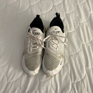 White Air max 270s brand from Nike